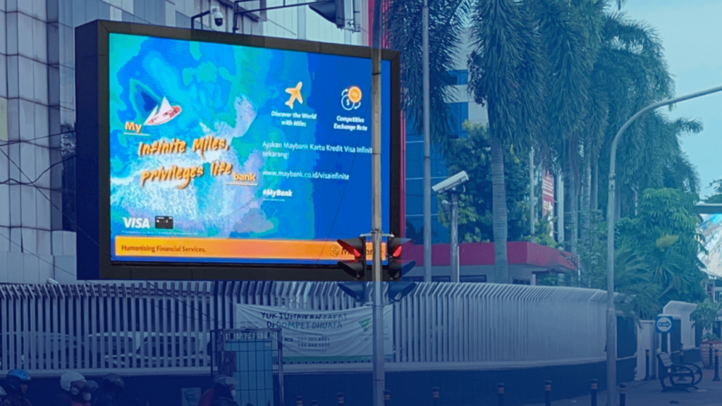 Visa Runs Targeted DOOH