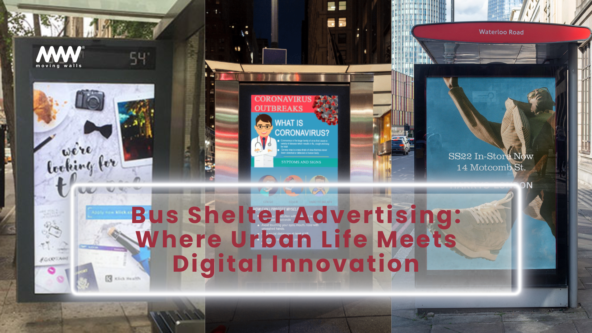 Bus Shelter Advertising: Where Urban Life Meets Digital Innovation