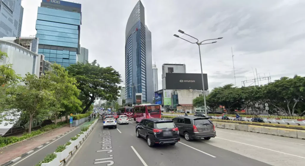 LED Blora 10 (MG-JP-012) Jakarta Pusat (view Sudirman ke Bund HI)